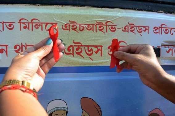 HIV+ on a rise in Tripura: Awareness fails HIV+ on a rise in Tripura: Awareness fails